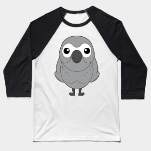 Grey Bird Baseball T-Shirt